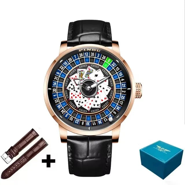 Grand Casino Rotating Roulette Luxury Watch