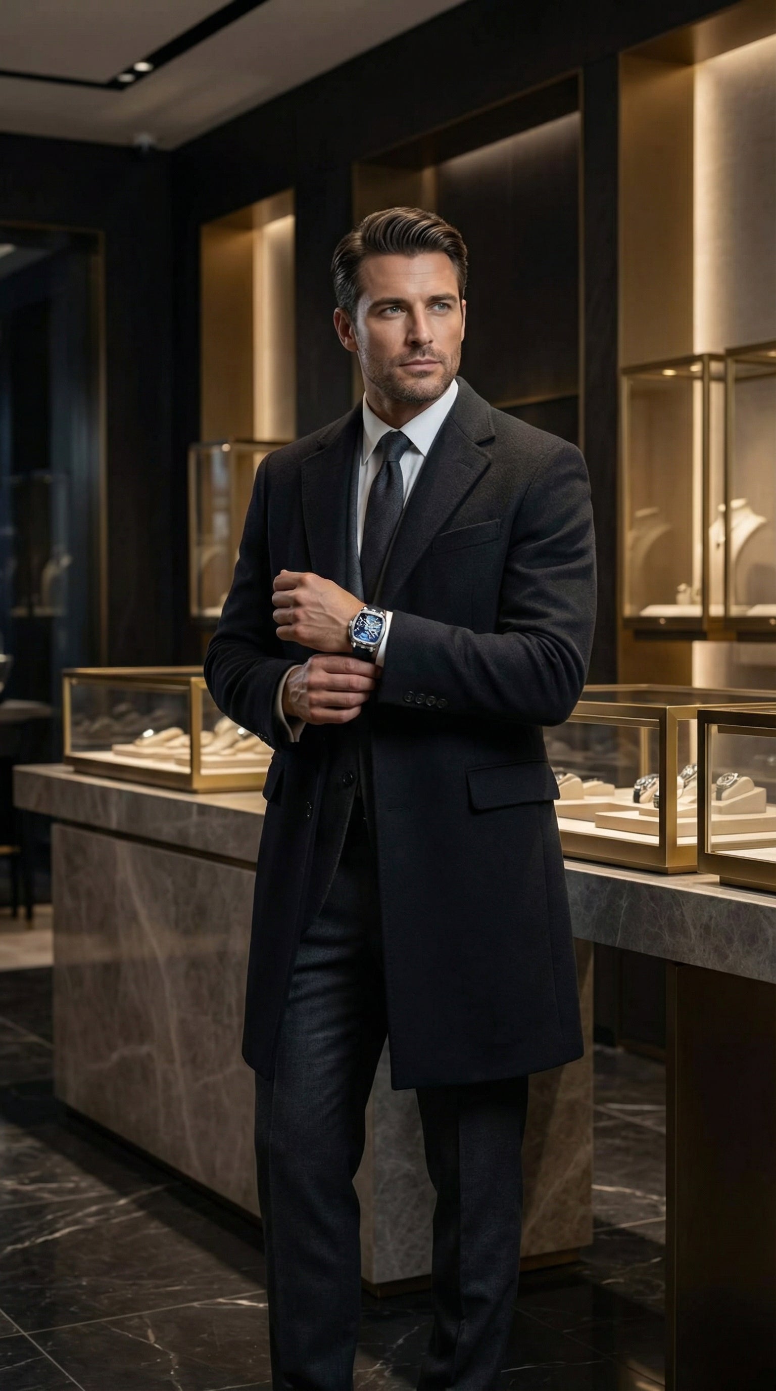 VANTAGE X: Men’s Premium Skeleton Tonneau Watch | Automatic Luxury Timepiece